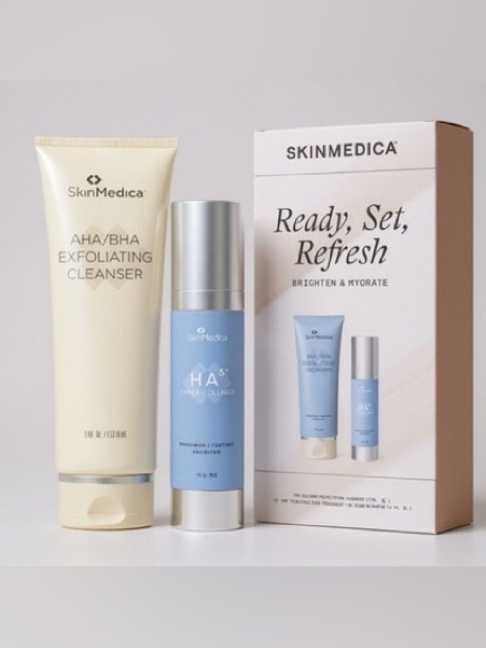 SkinMedica “Ready Set Refresh” Brighten & Hydrate Set -NIB sealed